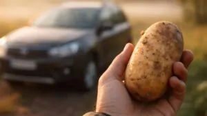 Se vedi qualcuno mettere una patata in macchina, dovresti sapere il perché…