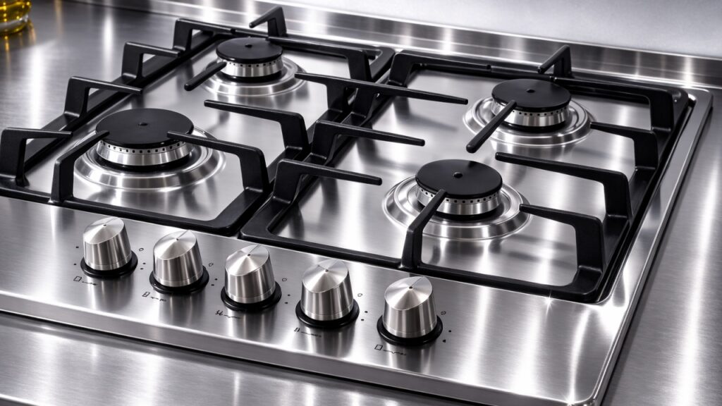 piano cottura splendente