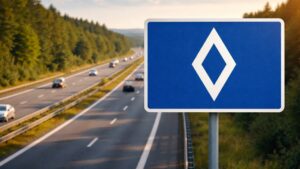 Nuovo segnale stradale con rombo bianco. Prestate attenzione, potete prendere una multa di 200 euro: cosa indica