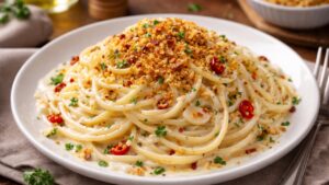 Spaghetti aglio, olio e peperoncino: la ricetta “particolare” di Antonino Cannavacciuolo